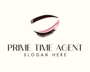 Eyelash Beauty Makeup logo design