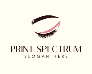 Eyelash Beauty Makeup logo design