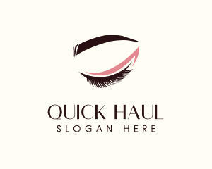 Eyelash Beauty Makeup logo design