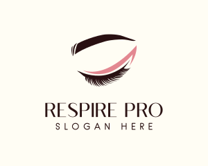 Eyelash Beauty Makeup logo design