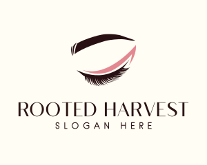 Eyelash Beauty Makeup logo design