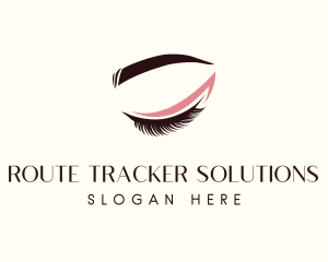 Eyelash Beauty Makeup logo design