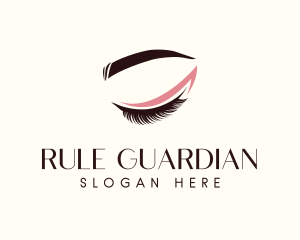 Eyelash Beauty Makeup logo design