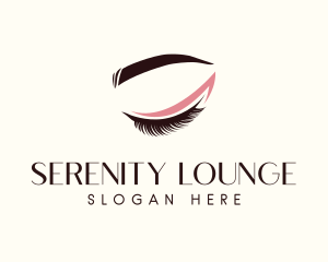 Eyelash Beauty Makeup logo design