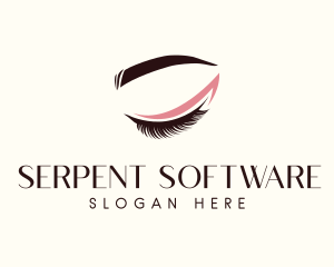 Eyelash Beauty Makeup logo design