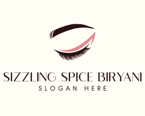 Eyelash Beauty Makeup logo design