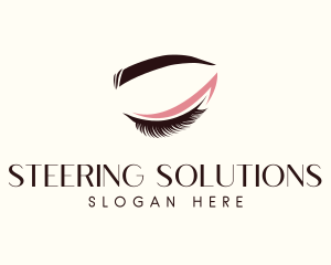 Eyelash Beauty Makeup logo design