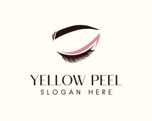 Eyelash Beauty Makeup logo design