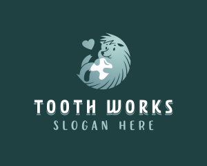 Heart Hedgehog Tooth logo