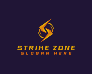 Lightning Bolt Letter S logo design