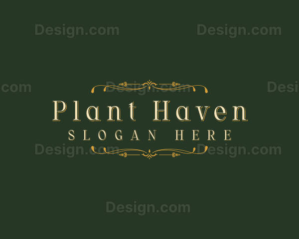 Fancy Ornamental Luxury Logo