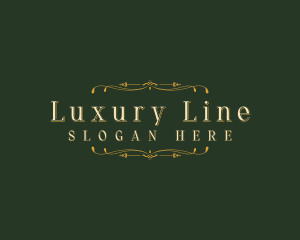 Fancy Ornamental Luxury logo design