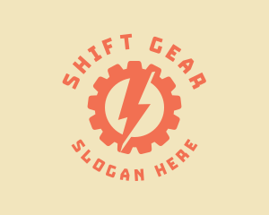 Voltage Gear Power logo design