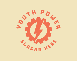 Voltage Gear Power logo design