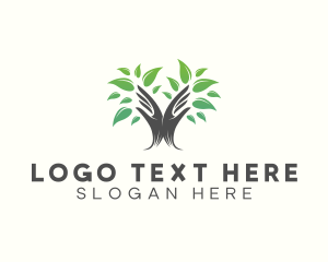 Hand Tree Gardening  logo