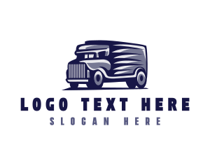 Delivery Truck Logistics logo