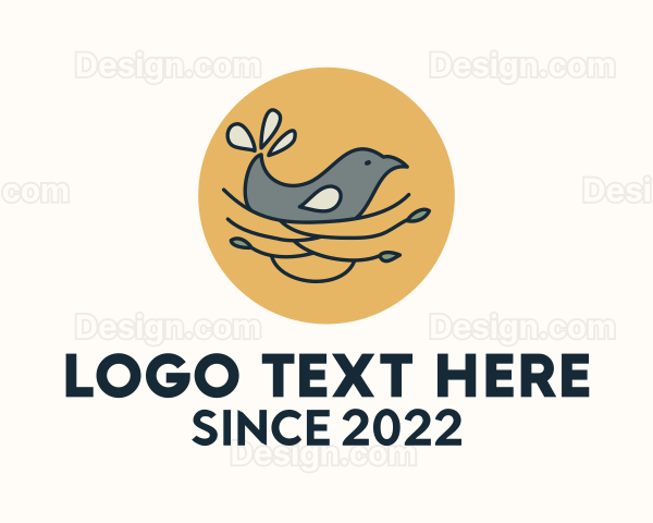 Bird Nest Veterinary Logo