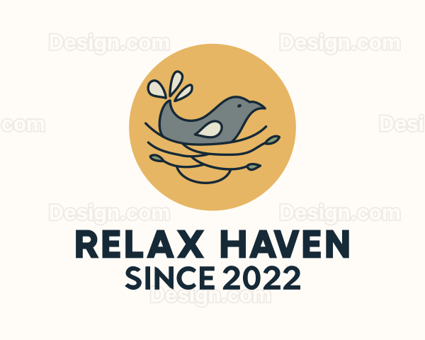 Bird Nest Veterinary Logo