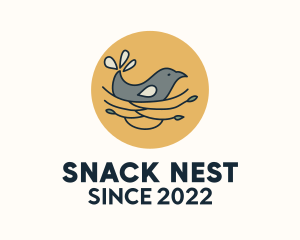 Bird Nest Veterinary  logo design