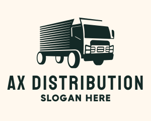 Fast Truck Courier logo design