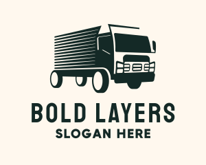 Fast Truck Courier logo design