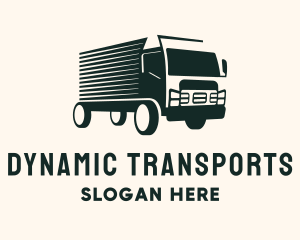 Fast Truck Courier logo design