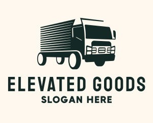 Fast Truck Courier logo design