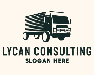 Fast Truck Courier logo design