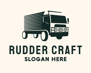 Fast Truck Courier logo design