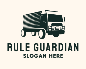 Fast Truck Courier logo design