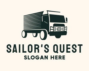 Fast Truck Courier logo design