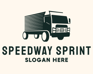 Fast Truck Courier logo design