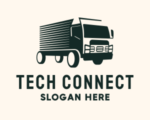 Fast Truck Courier logo design