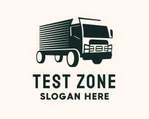 Fast Truck Courier logo design