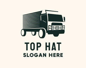 Fast Truck Courier logo design