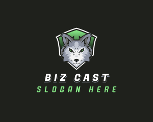 Wolf Animal Gamer logo