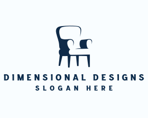 Furniture Chair Interior Design logo design