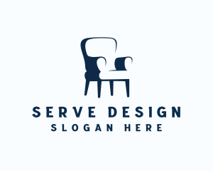 Furniture Chair Interior Design logo design