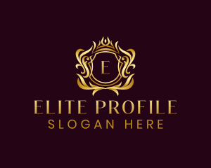 Elegant Shield Crest logo design