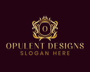 Elegant Shield Crest logo design