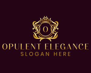 Elegant Shield Crest logo design