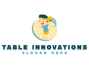 Table Tennis Kid logo