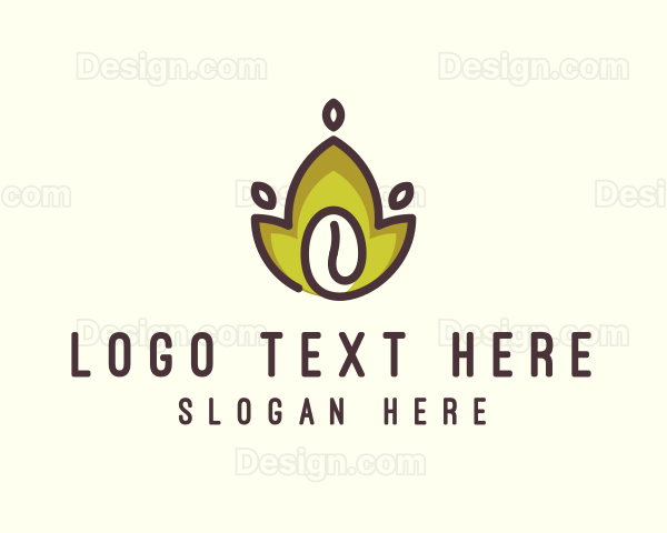 Organic Coffee Bean Logo