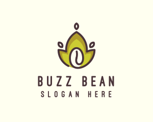 Organic Coffee Bean logo design