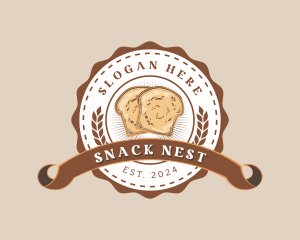 Wheat Bread Pastry logo design