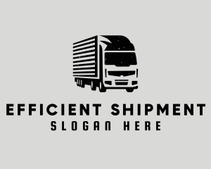 Truck Vehicle Shipment logo design