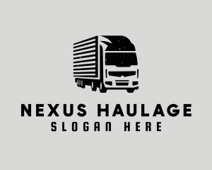 Truck Vehicle Shipment logo design