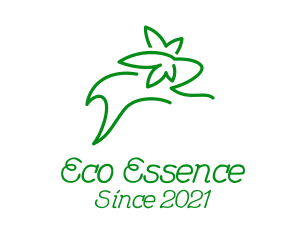 Eco Friendly Rabbit  logo design