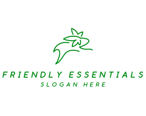 Eco Friendly Rabbit  logo