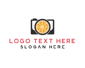 Camera Lens Pizza logo